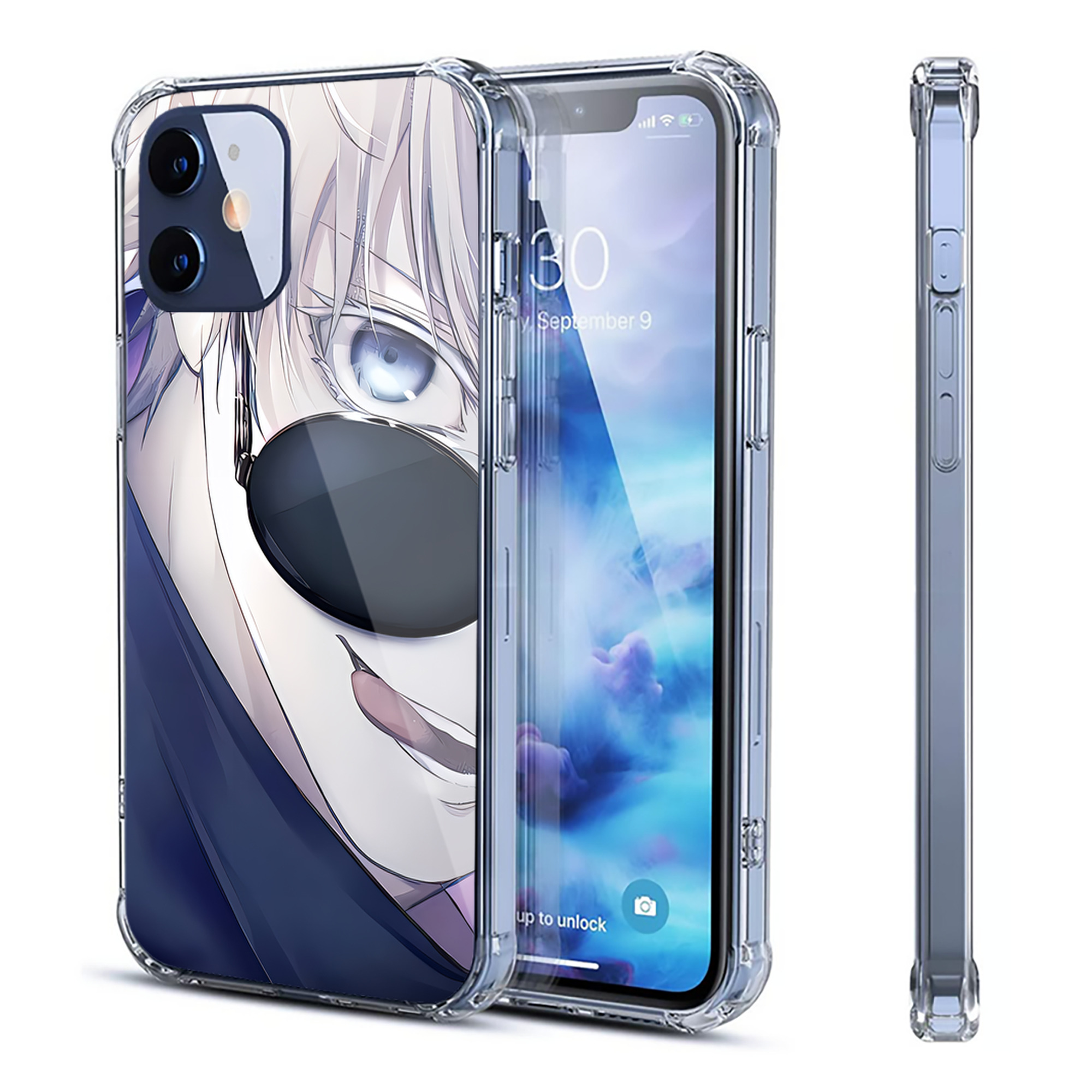 （画像用） SPY×FAMILY间谍家家酒 【iPhone 12シリーズ対応】透明スマホケース（クリアソフトケース）